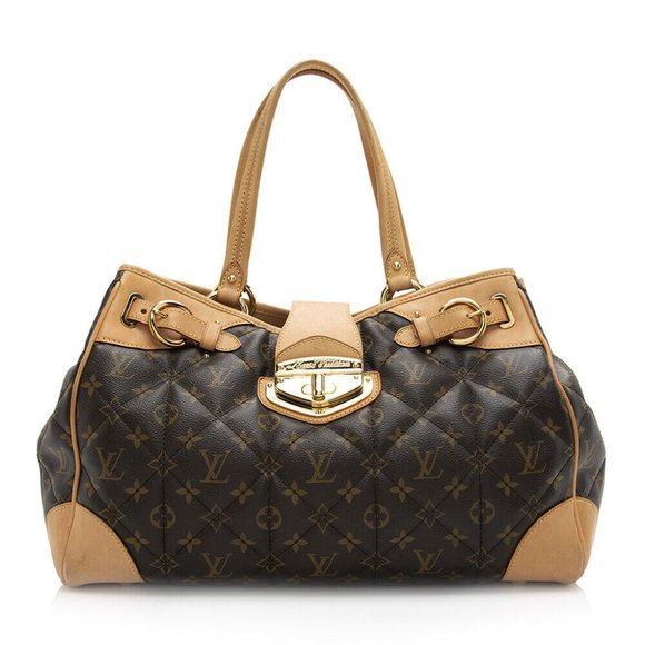 Etoile Shopper Tote Monogram Canvas Shoulder Bag - Picture 1 of 9